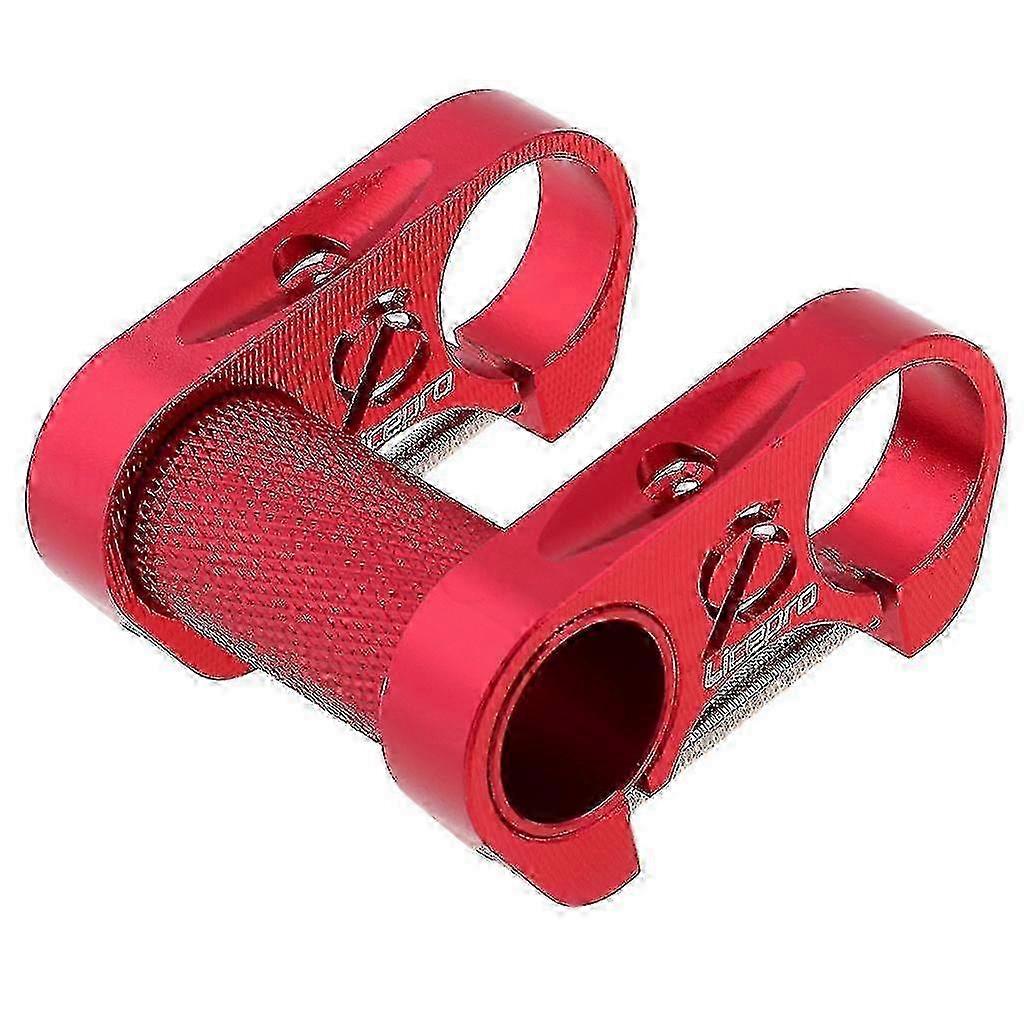 Black Bicycle Handlebar Extender with Dual Adjustable Stem