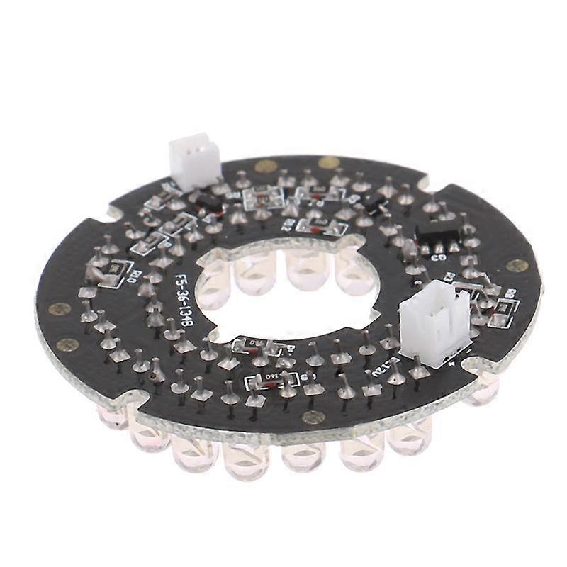Ir 36 Led Light Board Infrared Lamp Board Module For Day Night Vision Camera Security Camera High Definition Ir Led 90 Degrees