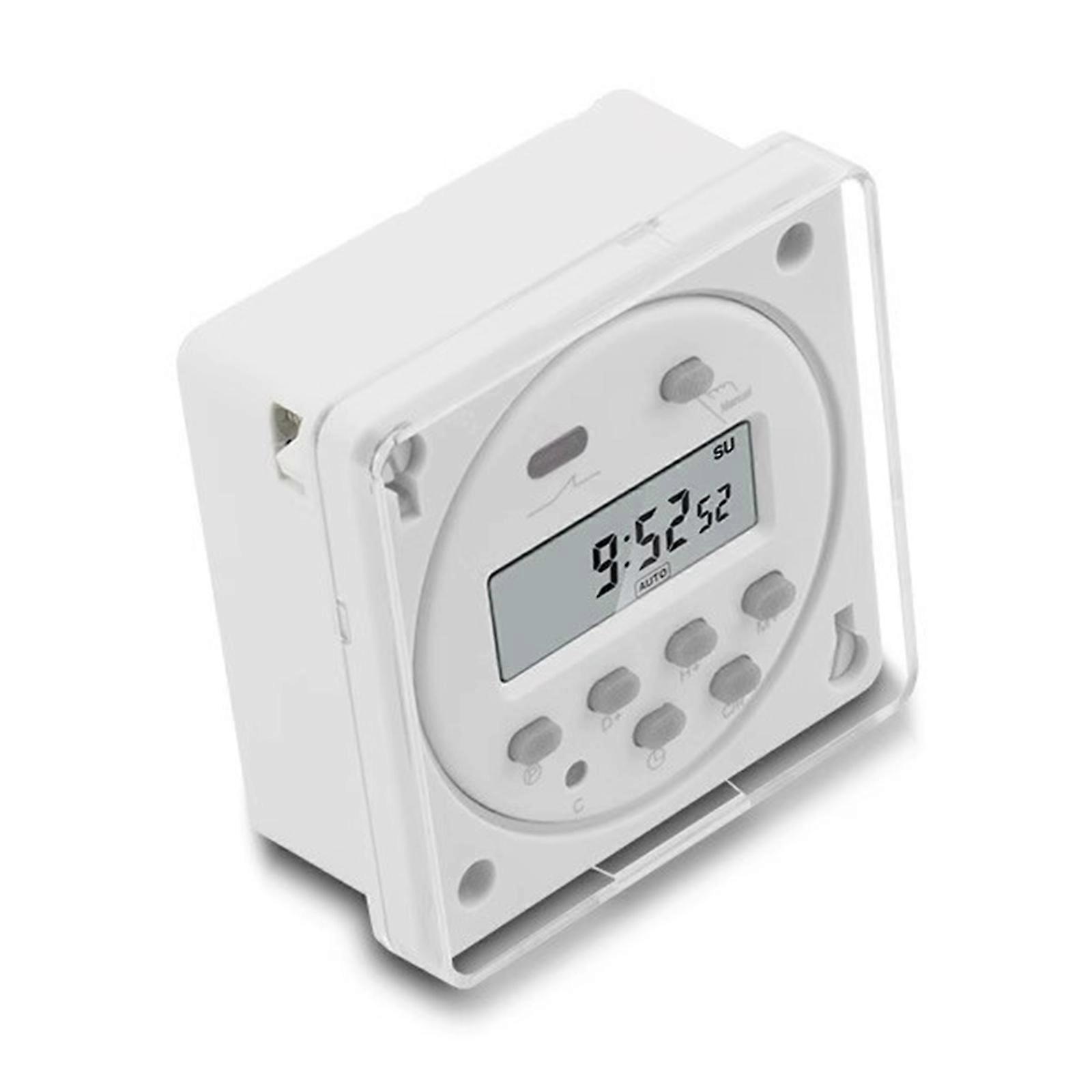 Professional User Friendly Programmable Timer with Builtin Battery for Reliable Time Control Optimized Device Management Multicolor