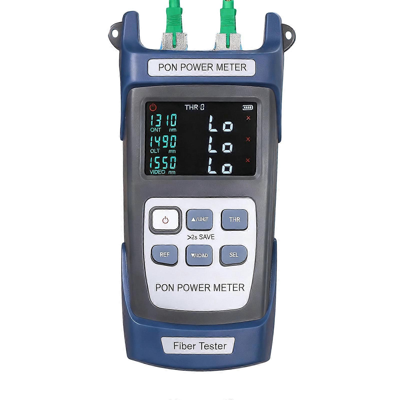 Advanced Fiber Opticals Power Detectors Handheld Design For Continuous Monitoring Wide Wavelength Coverage PON System Multicolor