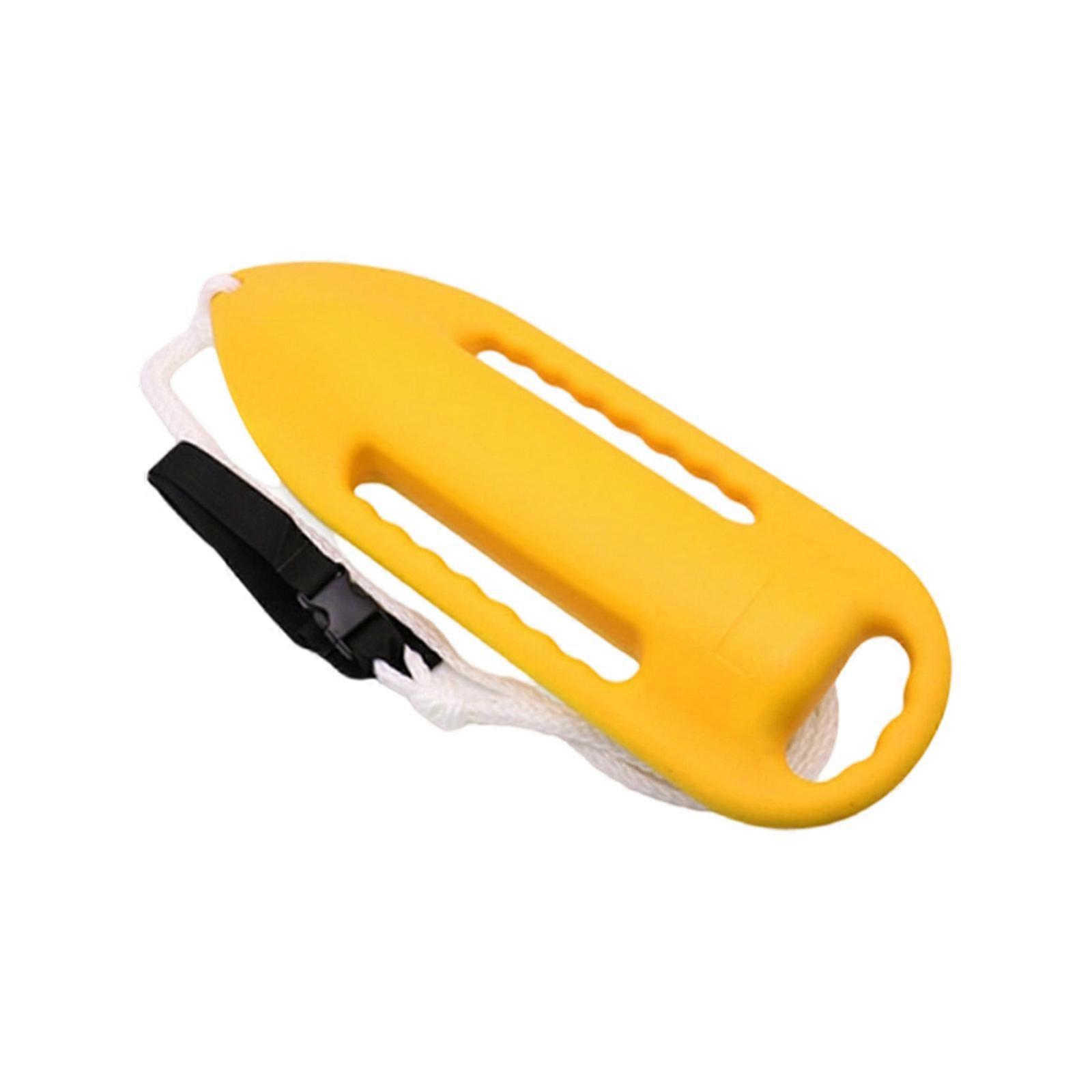 Compacts Life Saving Floatation Device Bright Colored Buoys with Nylons Construction Swim Security for Water Sport  Yellow