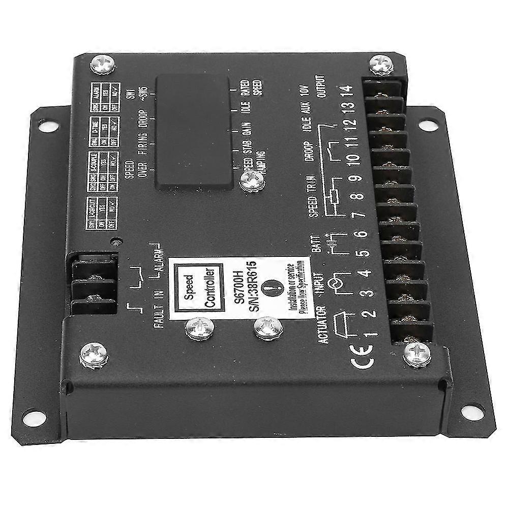 S6700H Speed Controller for Cummins Generator Electronic Control Panel Parts Generator Engine Regulator Module Replacement
