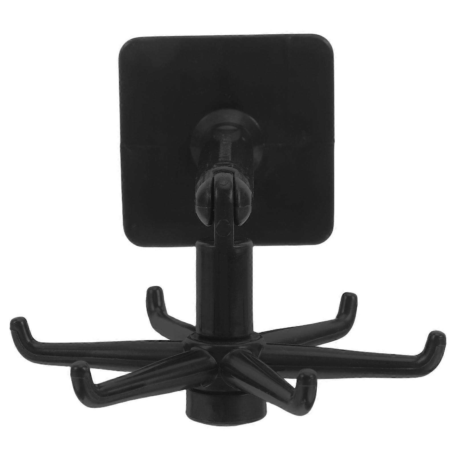 Rotating Kitchen Utensil Holder Hooks for Hanging 2Pcs Wall-Mounted Organizer