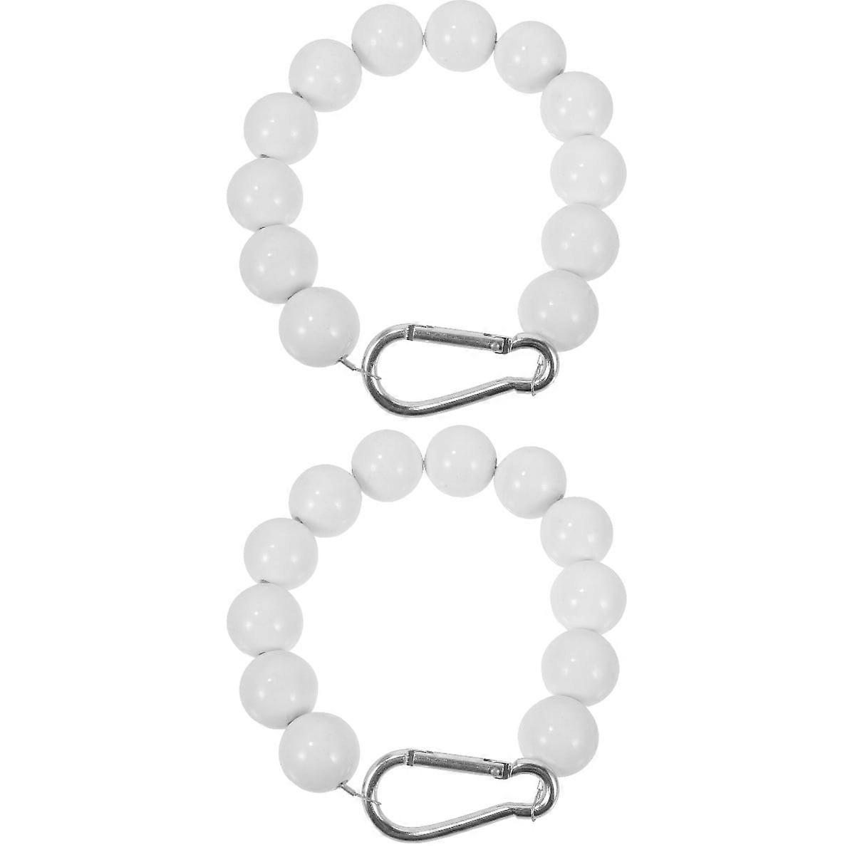 2 Pack Flagpole Retaining Ring Flag Pole Flagpole Beaded Shade Sails Flagpole Accessory Flag Arrangement