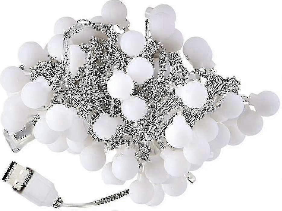 Solar LED String Lights for Umbrellas - Outdoor Decoration