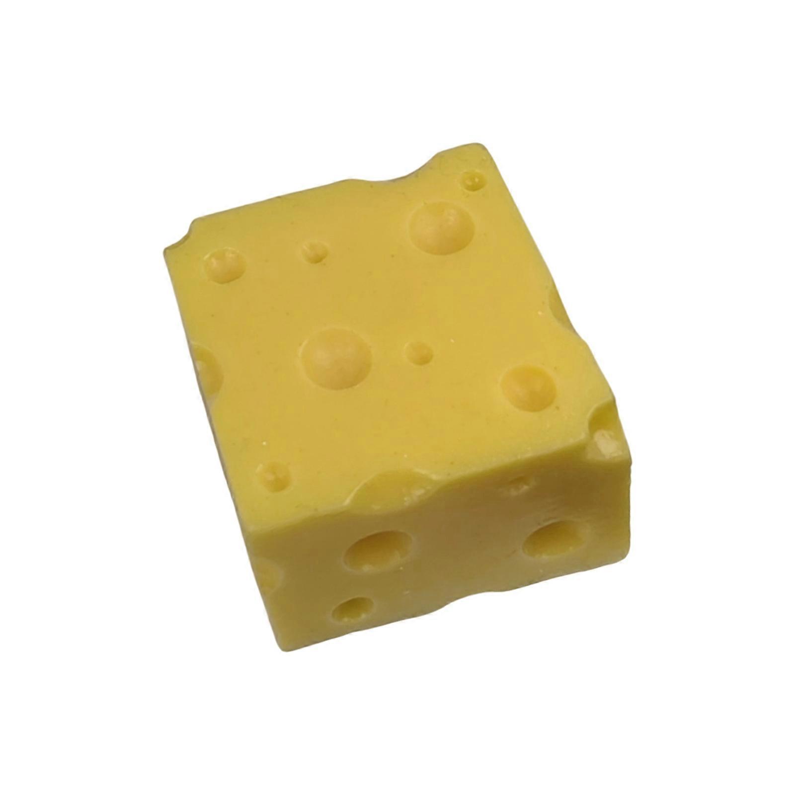 Not Edible Cheese Toy Set Safe For Childrens Play time And Themed Party Arrangements Multicolor