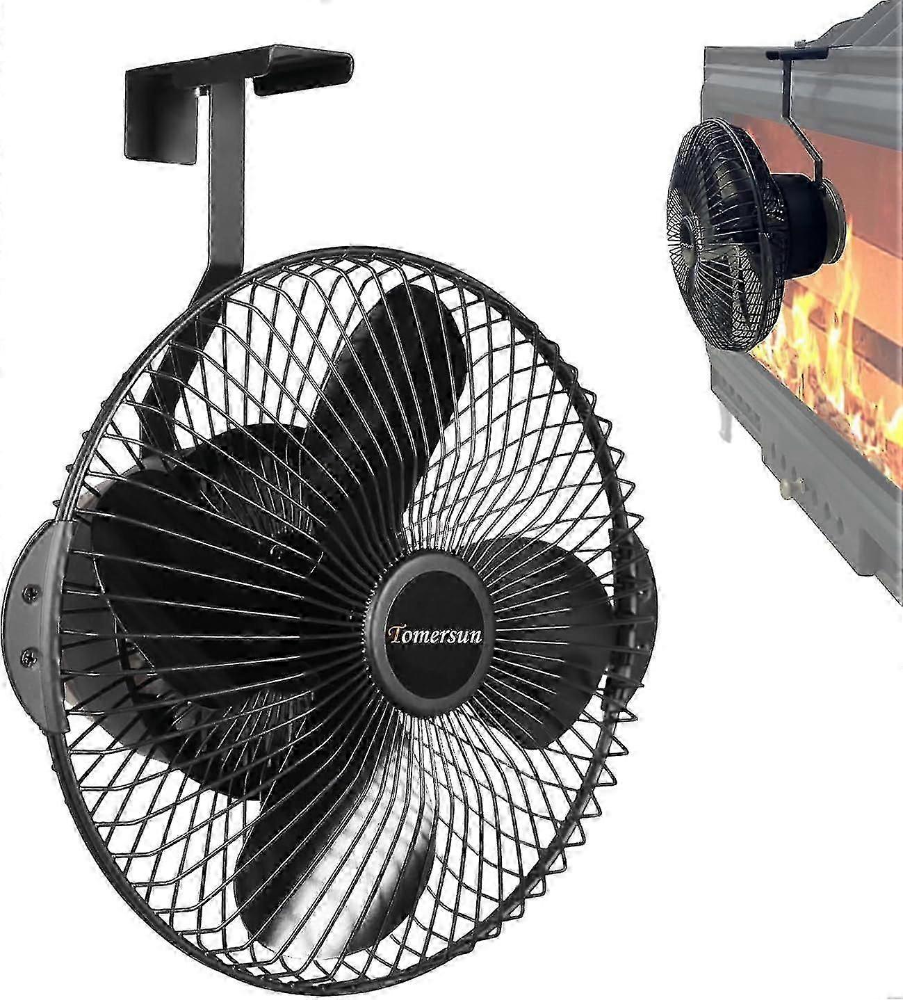 heat powered hanging fan for stove