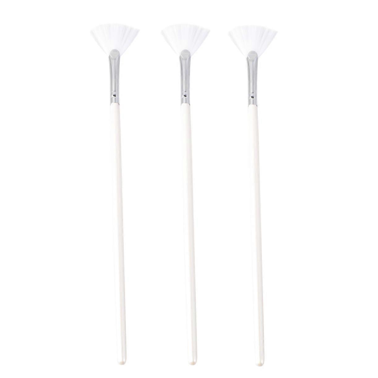 Face Mask Brush Set with Long Handle for Skincare and DIY Beauty – 3pcs Facial Applicators