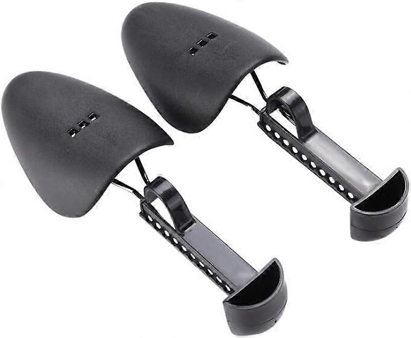 Adjustable Automatic Support Shape Plastic Two-Way Shoe Tree Shoe Stretcher Boot Holder Shaper with Tension Spring Coil