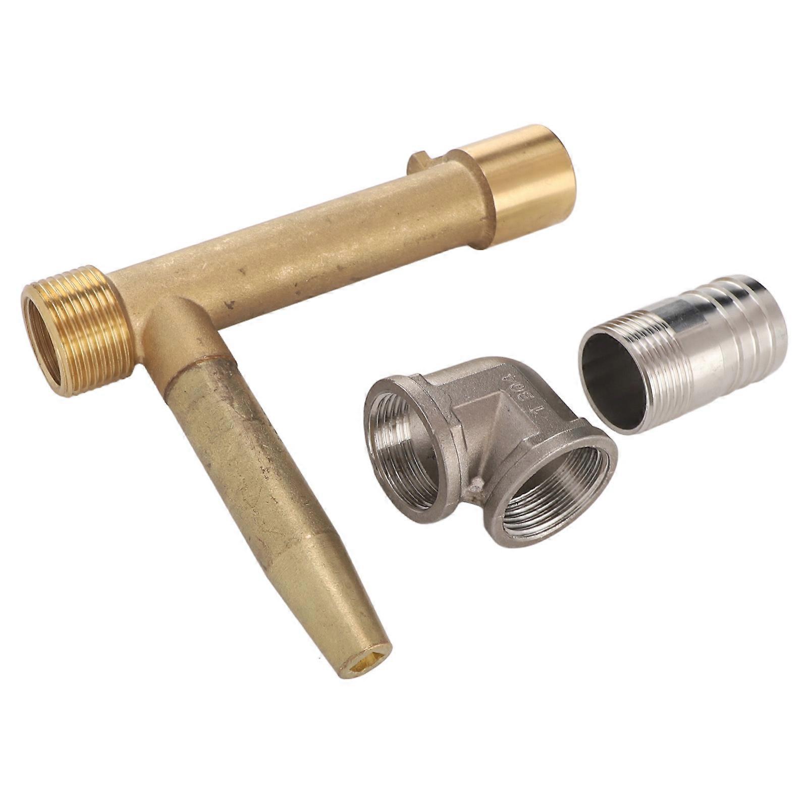 Quick Coupler Valve Key Tool G1 Rust Proof Easy Installation Quick Water Intake Valve Key for Garden Sprinkler Irrigation