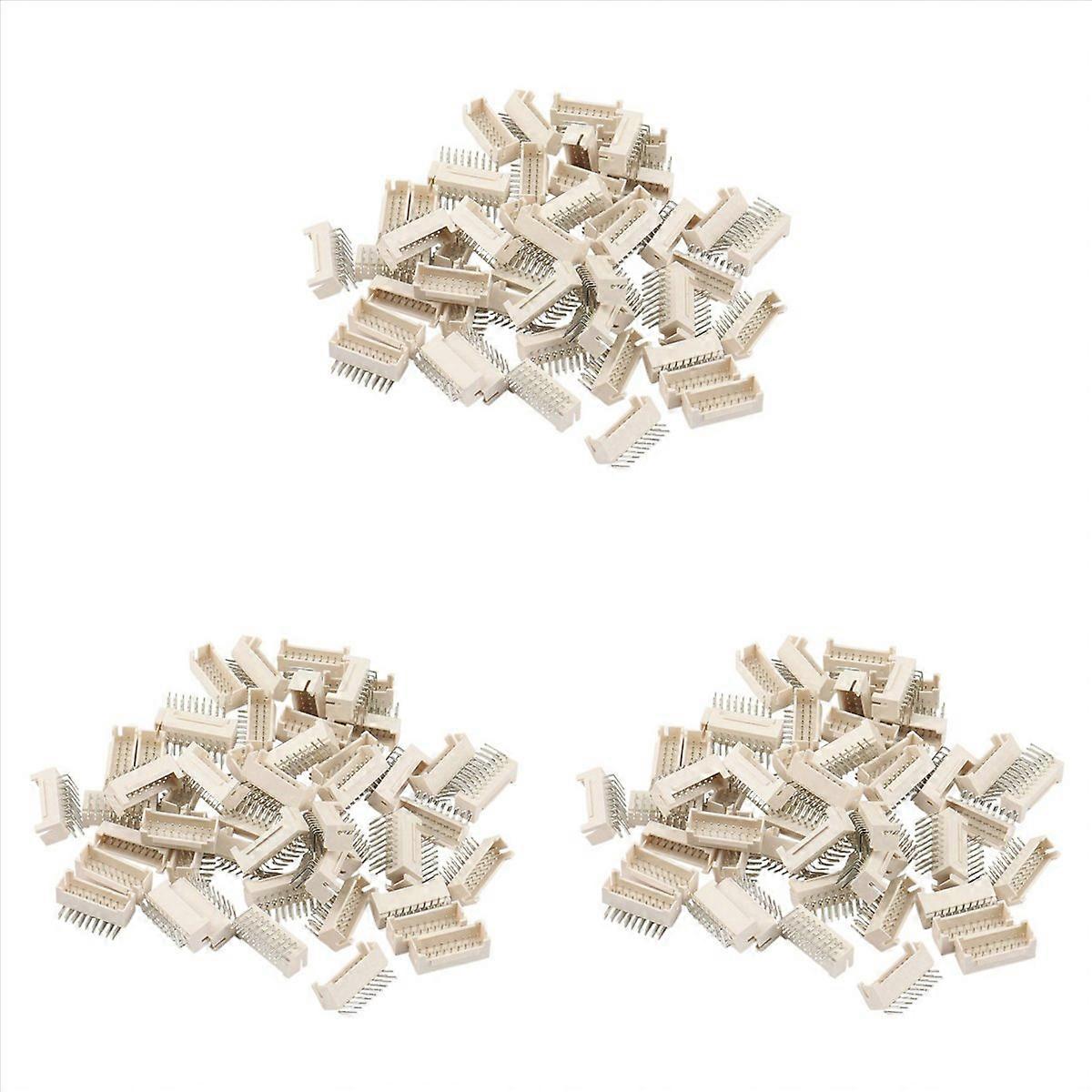 150Pcs BTC BCH ZEC Miner Connector 2X9P Male Socket Curved Pin Suitable for Asic Miner Antminer S9 Z