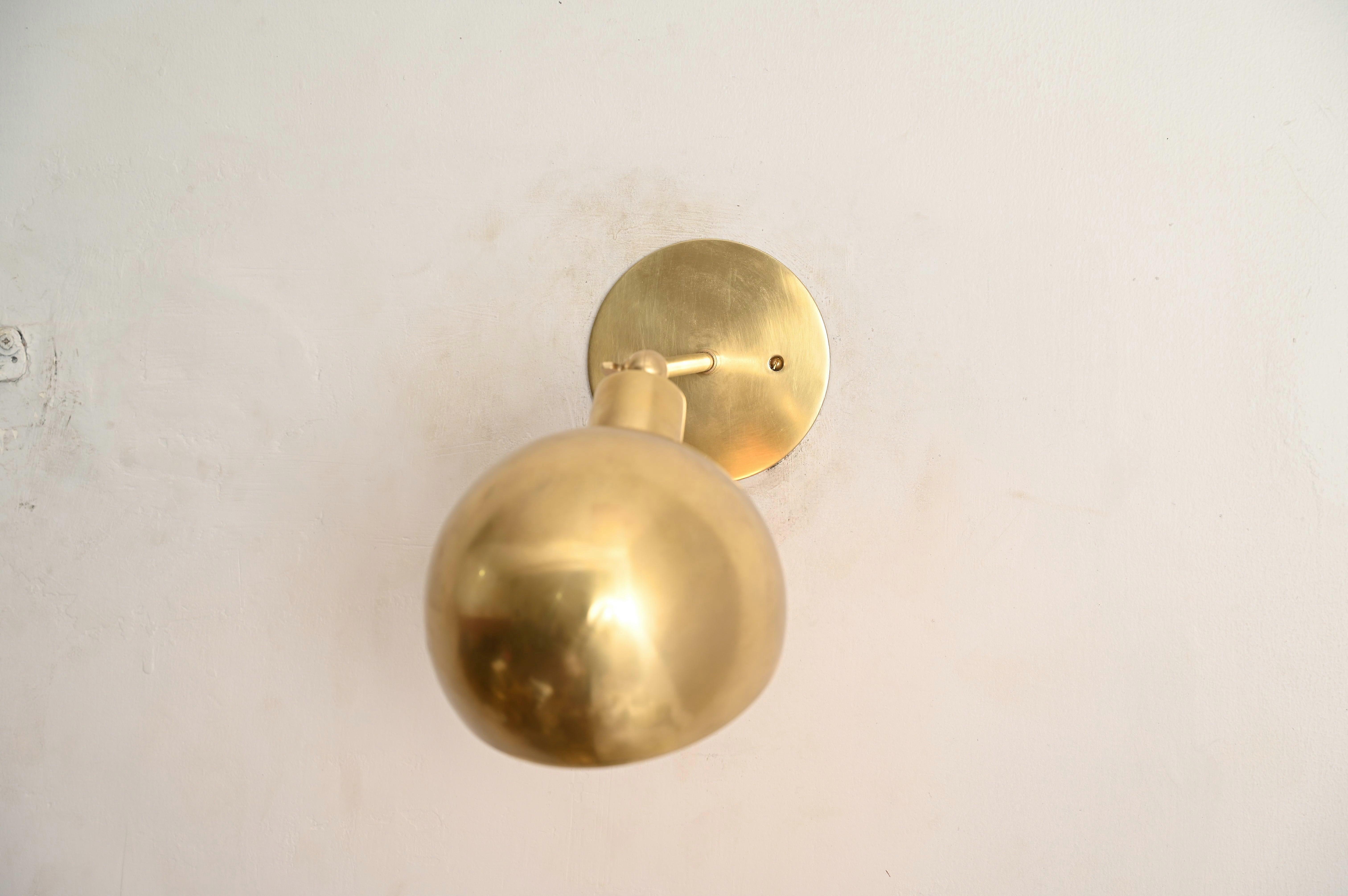 Handmade Brass Circular Lamp - Vintage Lamps With Aesthetic Style