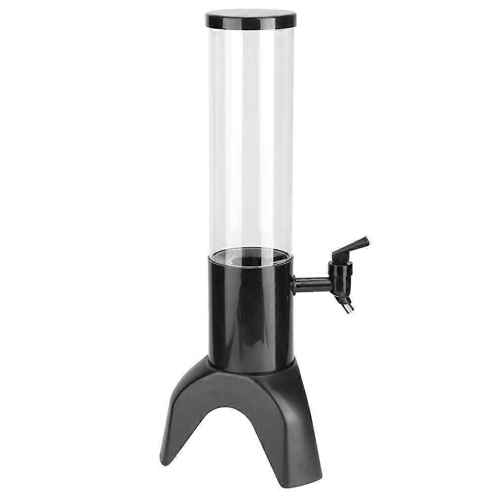 Beer Tower Dispenser with ThreeLeg Base for Cold Beverages, Party and Bar Drink Server