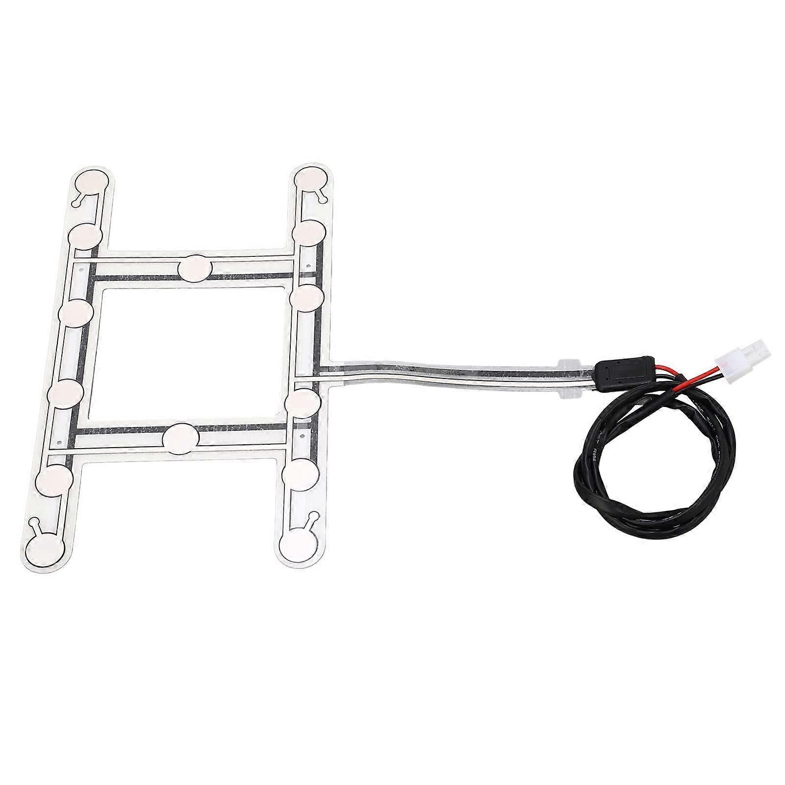 Car Seat Belt Reminder Sensor with Pressure Detection, Universal Rear Passenger Safety Alarm