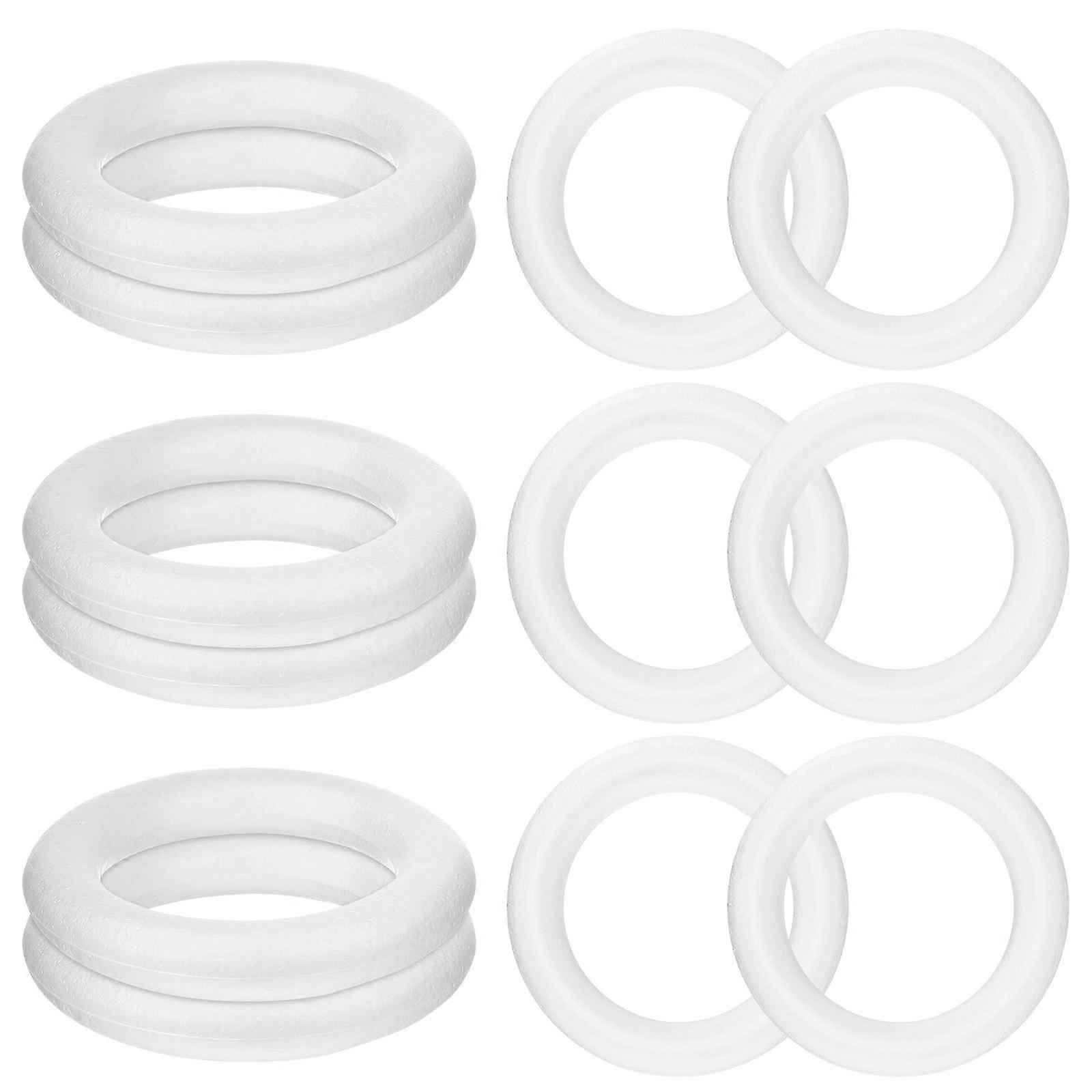 36Pcs DIY Wreath Ring Bipeltate for Decoration and Craft Projects