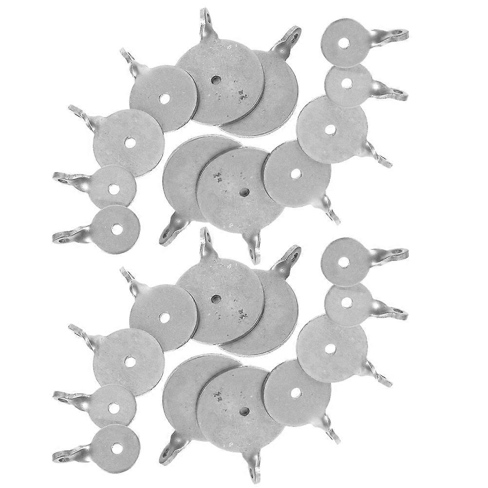 Stainless Steel Targets Shooting Target for Training 24Pcs Durable Pieces