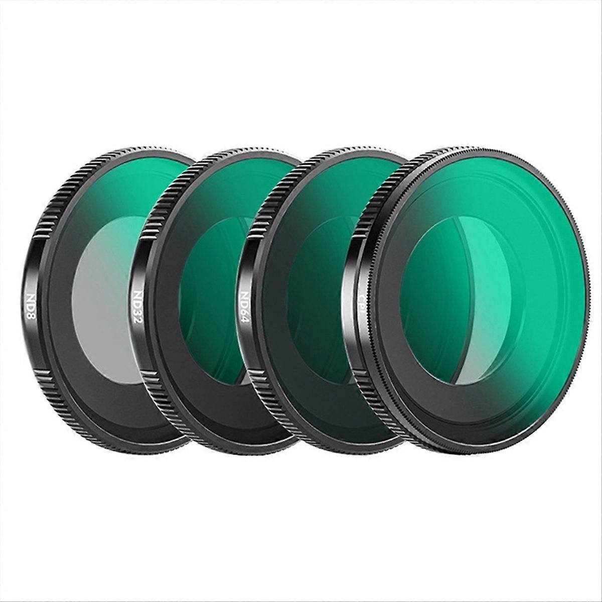 Lens Filters Set for Go Ultra CPL/ND8/32/64 Neutral Density Optical Glass Camera Lens Protection Acc