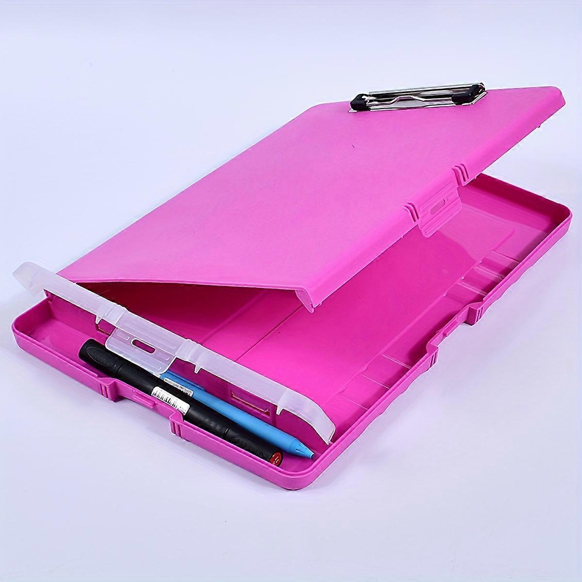 1 pc- Multifunctional Writing Board with Hooks, Single Force Clamp, File Box, Writing Board Clamp,Portable Material Folder