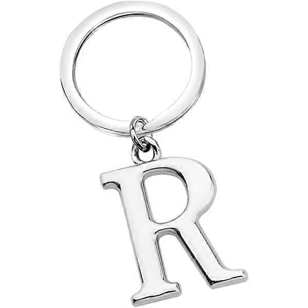 Keychain Letter - Initial Letter Keychain Charm Letter R