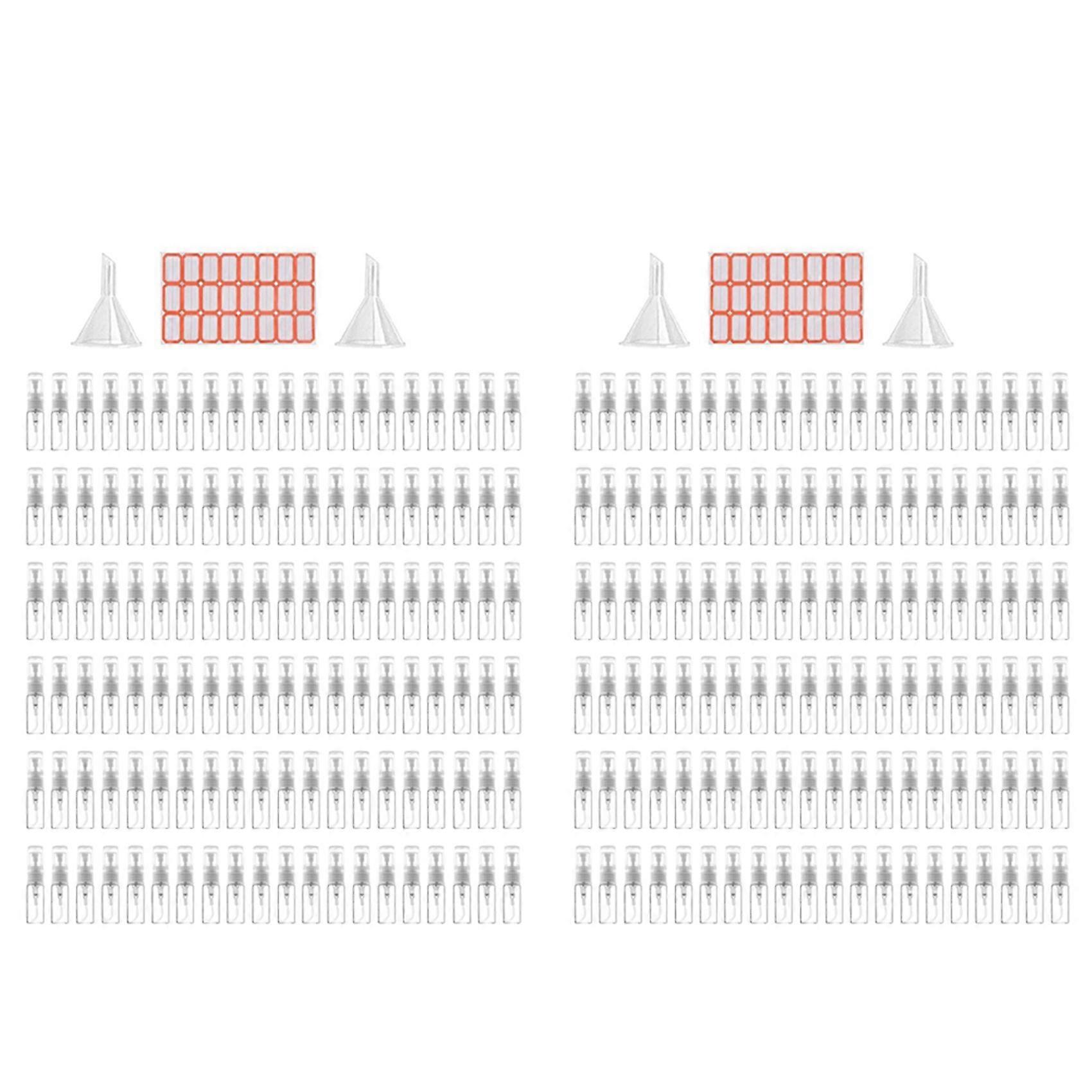 120Pcs 3ML Bottle Small Cosmetic Packing Atomizer