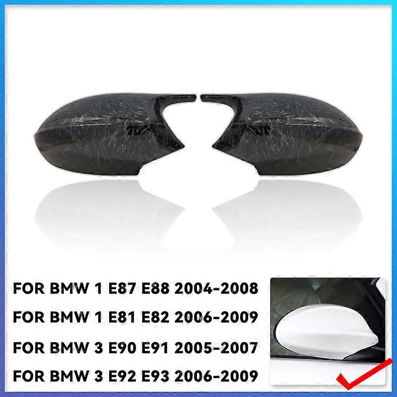 Replacement Rearview Side Mirror Covers Cap For BMW E90 E91 E92 E93 E81 E87 E82 E88 3 1 Series M Accessories Carbon Fiber Gloss
