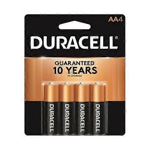 Duracell Power Boost CopperTop Alkaline AA Batteries, 4 Count / 1 Pack