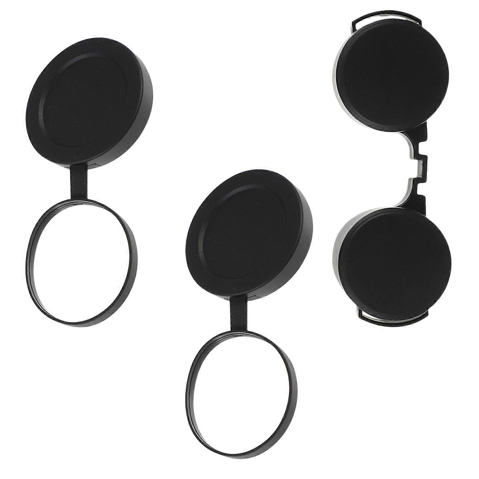 Protective Objective Lens Cover Rubber for Binoculars Replacement 3Pcs