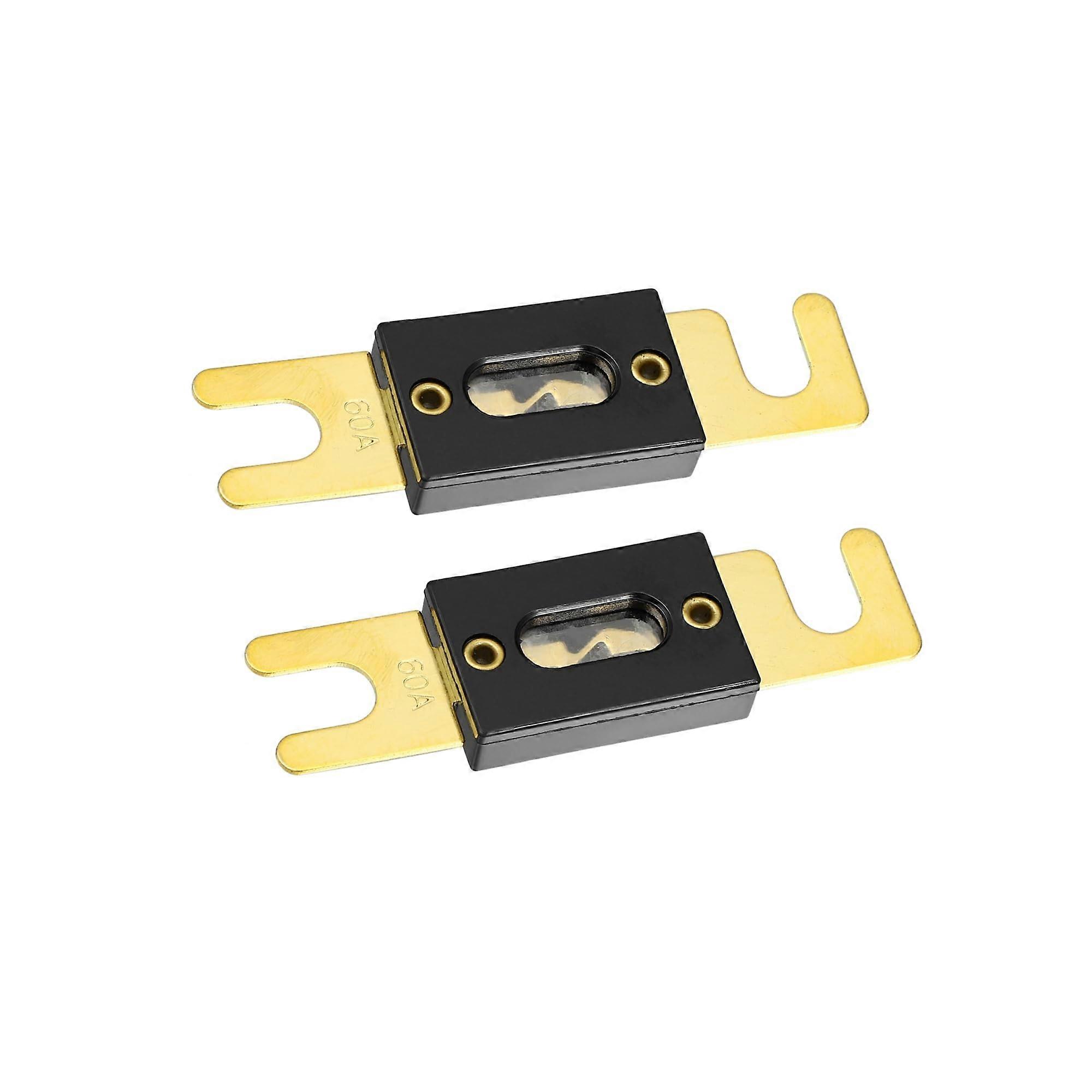 ANL Fuses 60A Car Audio Replacement, 2 Pcs, LongLasting Current Protection