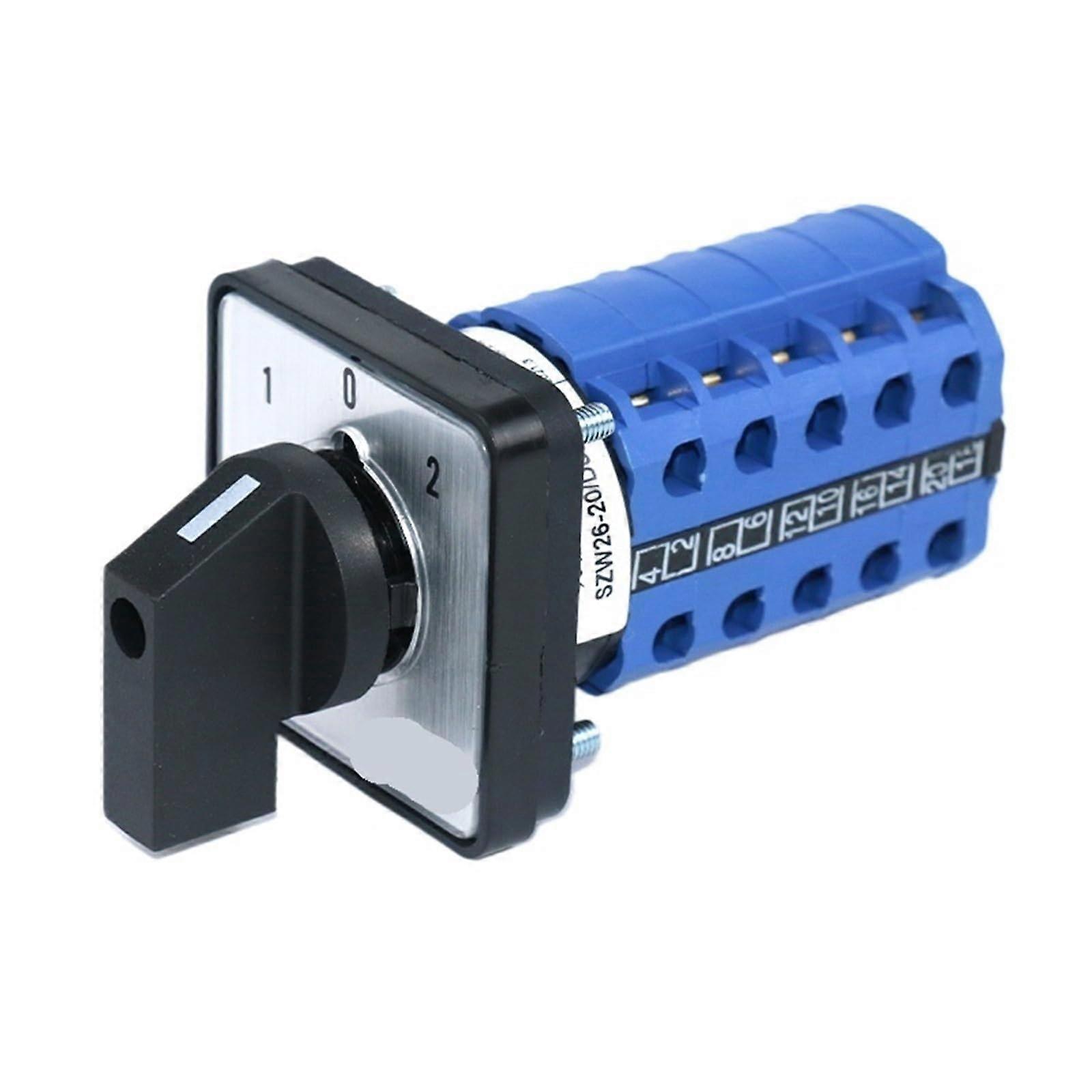 20A 660V 3 Position Rotary Selector Switch for Industrial Control Panel Easy Control