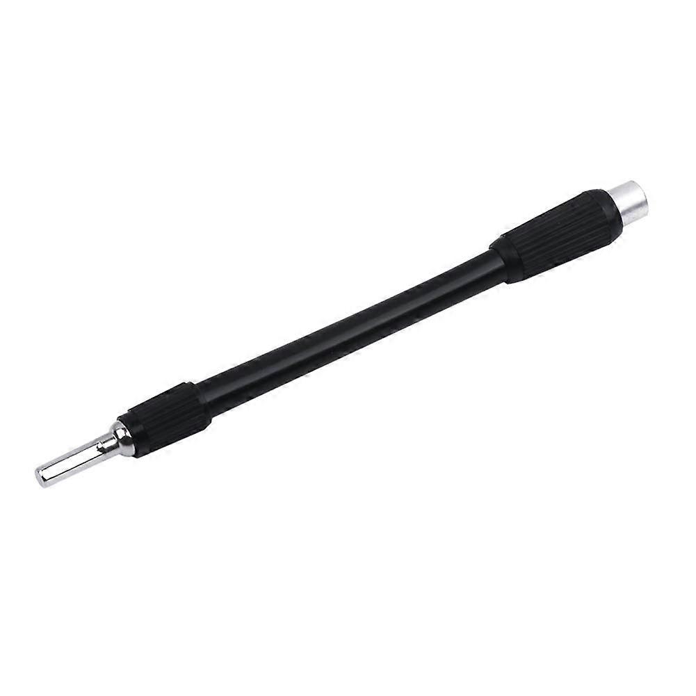 130mm Flexible Magnetic Screwdriver Extension Bar with 4mm Hex Shank Bit Holder for Tight Spaces