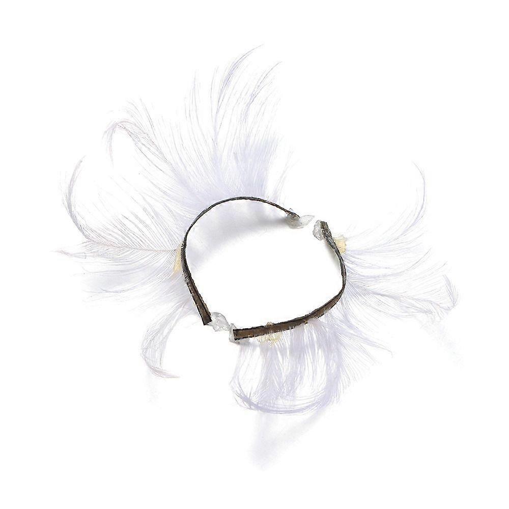 Feather False Lashes Feather Eyelashes Extra Long  Exaggerated   Party