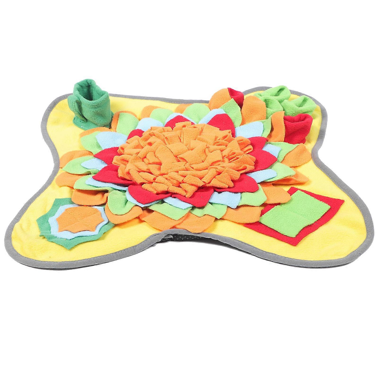 Dog Snuffle Mat Slow Feeder Function for One Washable Foraging Mat