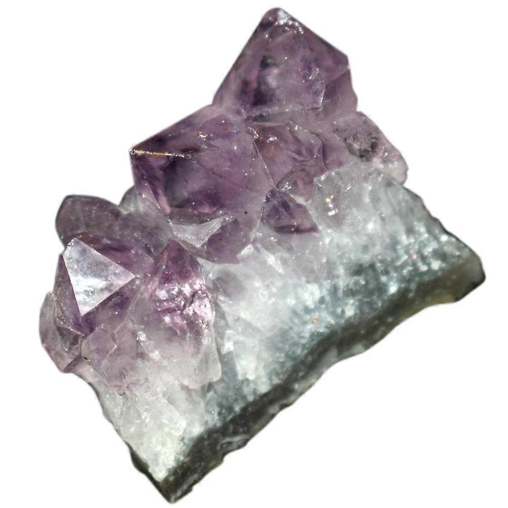 Purple Irregular Crystal Cluster Ornament for Decoration with Random Shape