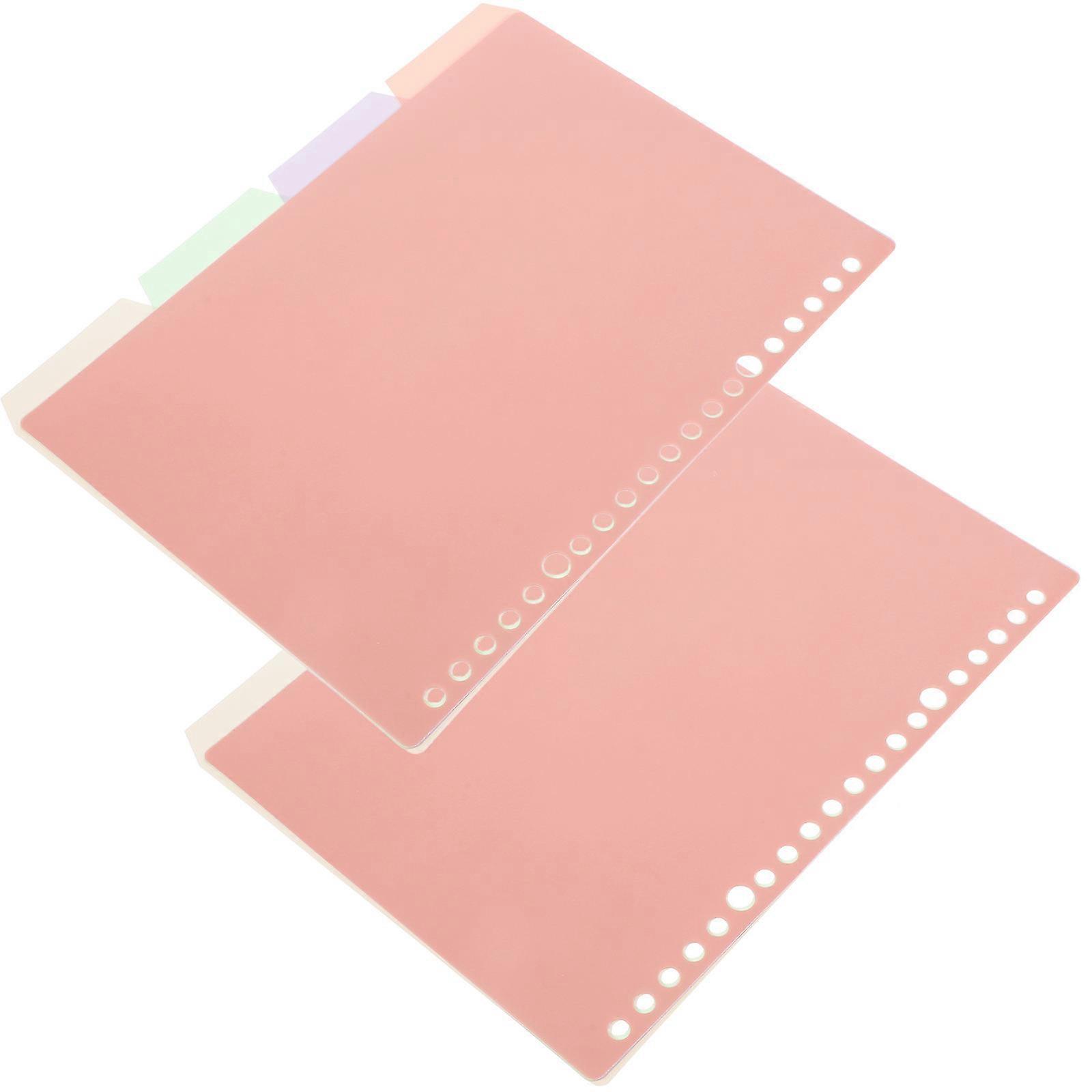 Versatile File Dividers for Binder Paper Dividers 8Pcs for Notebook