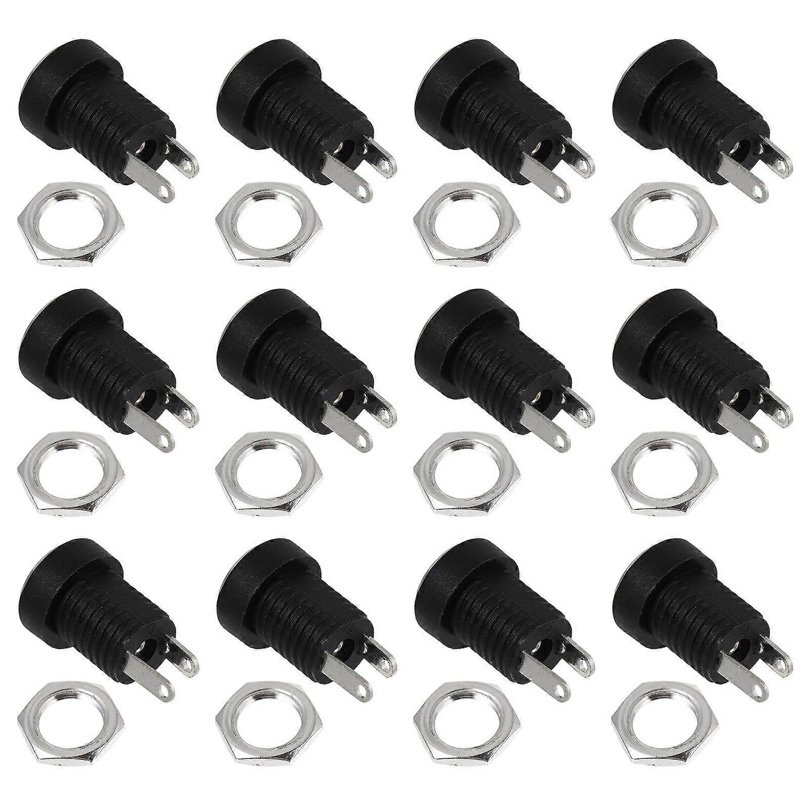 Dc Power Socket for Charging 24Pcs Durable Plastic and Metal Components