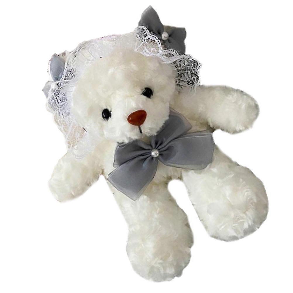 Plush Chain Bag Bear Shape Shoulder Bag for Storage 2Pcs Set