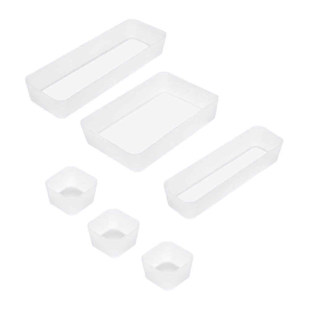 Transparent Storage Organizer Boxes for Storage 1Set Plastic Sundries Box