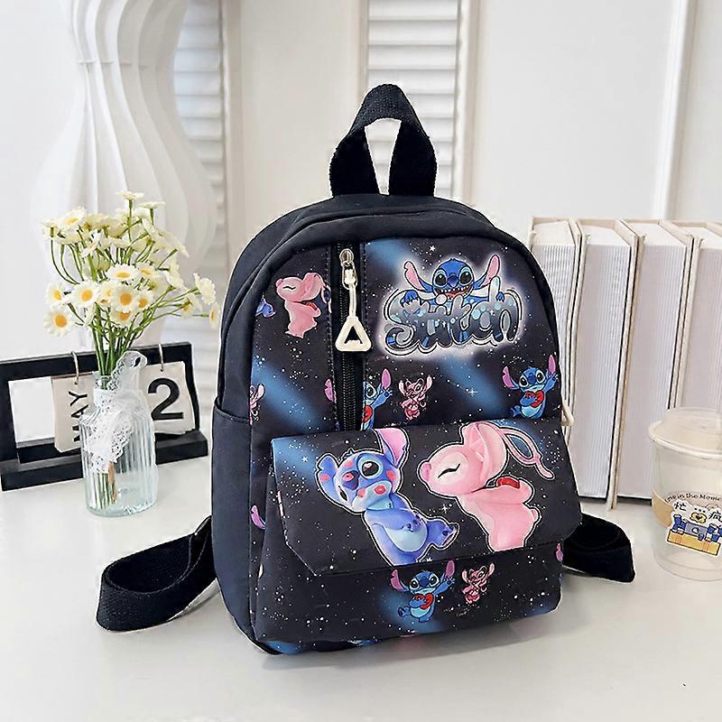 Schoolbag for Primary School Students New Disney Mickey Mouse Cartoon Cute Stitch Casual Backpack Schoolbag for Students