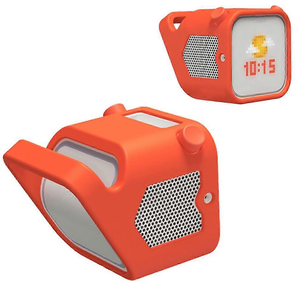 Silicone Protective Sleeve with Handle Shockproof AntiSlip Orange for Yoto Player 3rd Gen