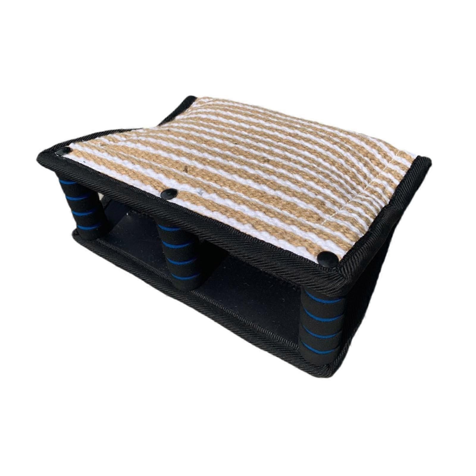 Dog Bite Training Pillow for Large Breeds with Safe Bite Wedge Design, Black