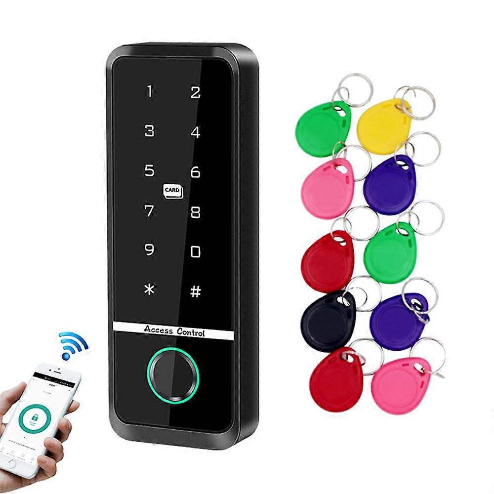 Smart Fingerprint Door Lock with RFID Keypad, App Control, Waterproof IP67, 1000 Users