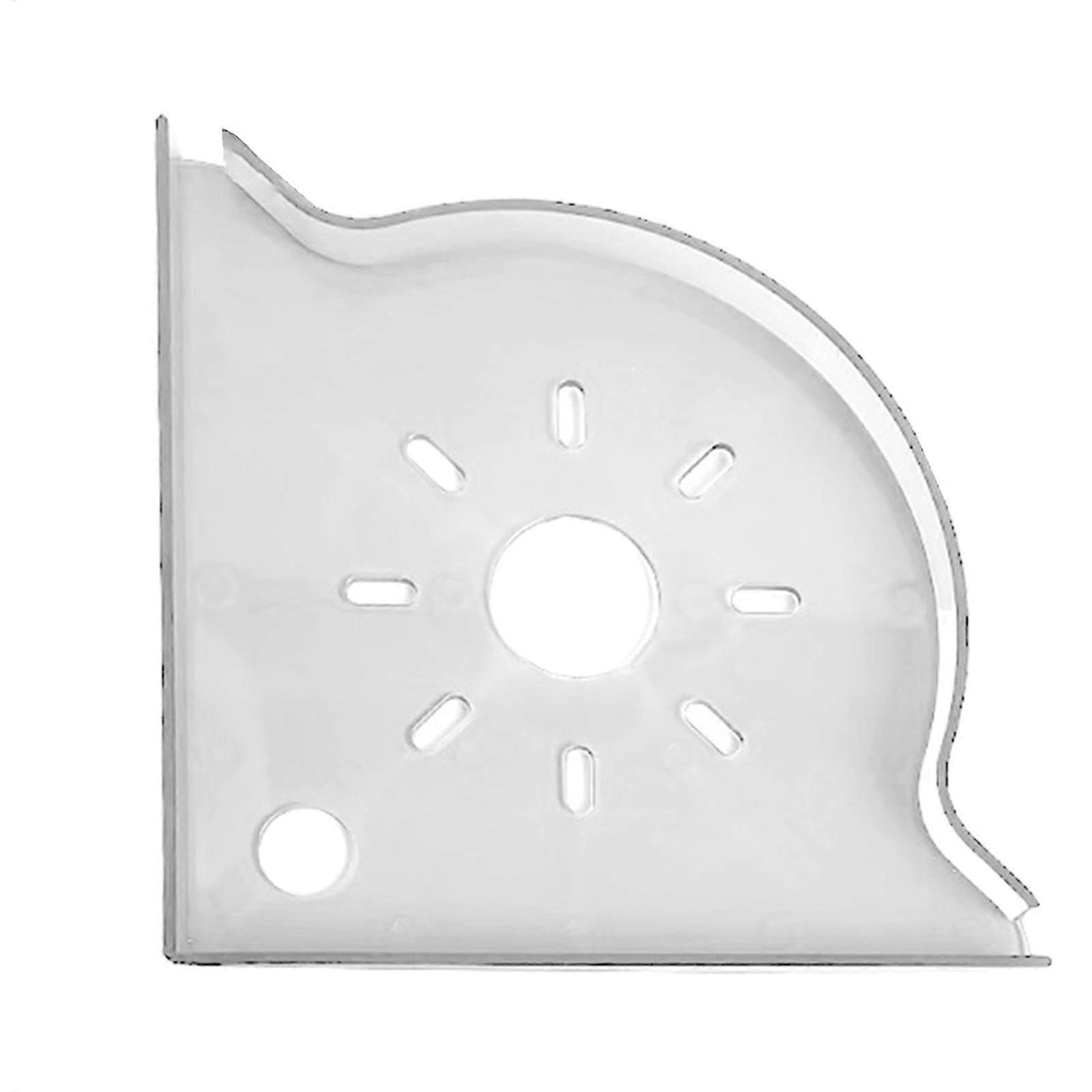 Triangle Aquarium Corner Shelf for Reef Tank Frag Rack, Durable PP Storage Stand, White