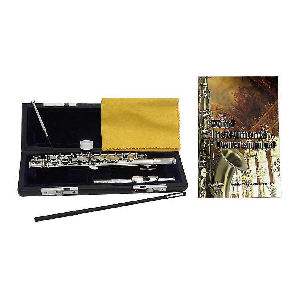 C Key Piccolo Flute for Beginners with Case, Easy Play Design, Enhanced Tone Quality