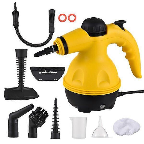 Steam Cleaner, Lightweight Handheld, 8-12 Minutes Runtime, Multi-Material Cleaning Tool