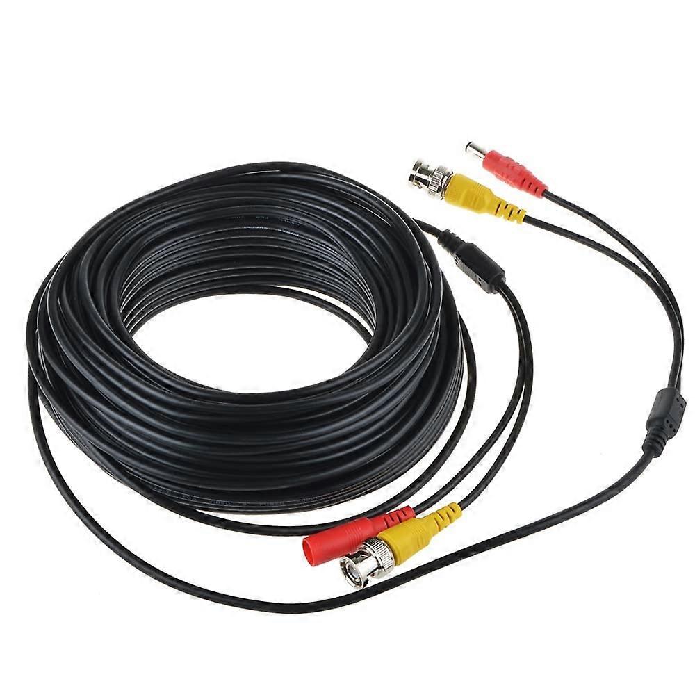 150ft CCTV Camera Cable with Video and Power, Durable Outdoor BNC Cable for DVR Security
