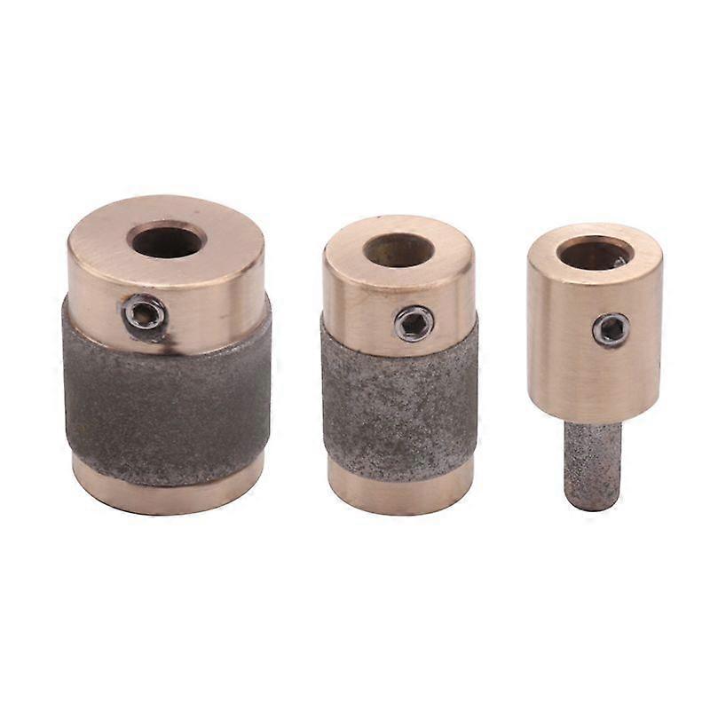 3Pcs Grinder Head Brass Core Standard Grinder Head for Glass Stone
