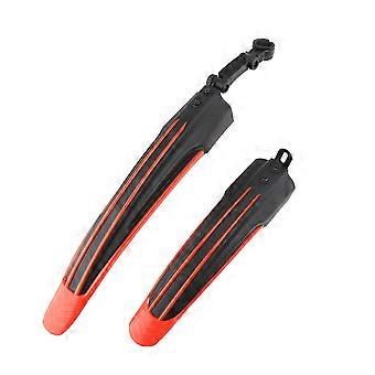Durable Front and Rear Mudguard Set for Mountain Bike Mud Guards Black
