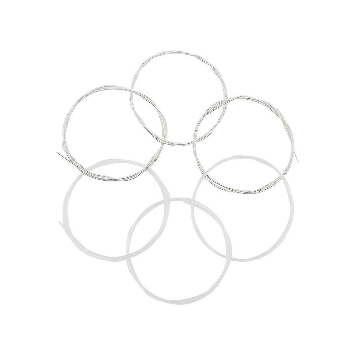 100pcs Classical Guitar 1 Strings Set Plating Super Light Classic Guitar Clear Nylon Strings,transp