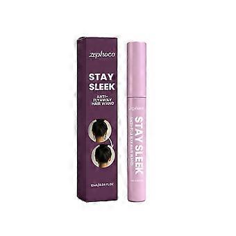 Baguette lissante anti-frisottis Stay Sleek : discipline instantanément les frisottis et les mèches rebelles. Formule légère et non grasse. Format nomade, convient à tous les types de cheveux. 10 ml / 0,34 oz liq.