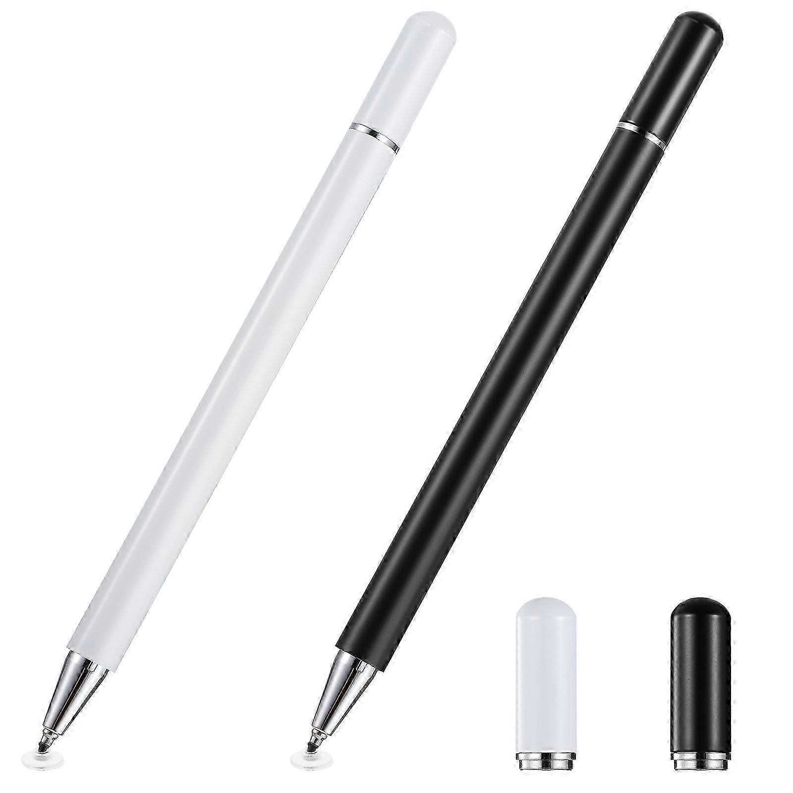 2 Pcs Cool Stylus Pens for Smartphone Capacitive Touch Screen with Replaceable Tips for Tablet Writi